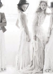 ชุดแต่งงานลูกไม้ลูกไม้ Boho