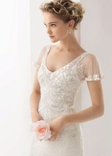 ชุดแต่งงานแขน Organza