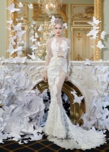 Váy cưới openwork từ YolanCris
