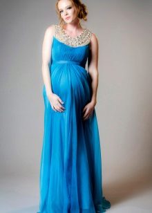 ชุดแต่งงานสีฟ้าคราม