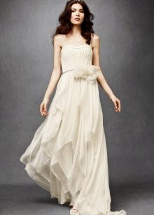 Beach Ceremony Wedding Dress Simple