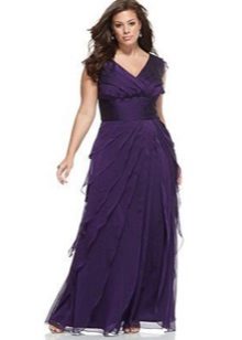 Lilac dress sheath evening for full