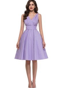 Soft purple dress