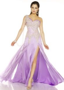 Soft purple dress