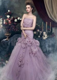 Lavender dress magnificent