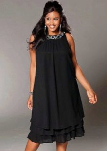 Short evening gown