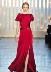 Jenny Peckham Red Closed Dress