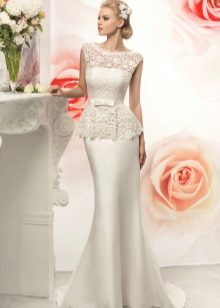 ชุดแต่งงานพร้อมบาสก์จากคอลเล็กชั่น BRILLIANCE โดย Naviblue Bridal