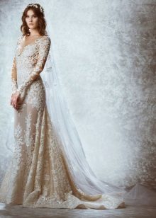 ชุดแต่งงานจาก Zuhair Murad 2015 จากลูกไม้