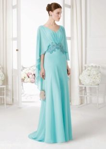 Evening dress in the style of minimalism 2016