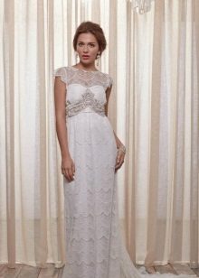 Wedding dress from Anna Campbell with lace