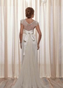 Anna Campbell wedding dress with lace back