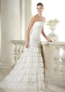 Váy cưới nàng tiên cá San Patrick Ruffles