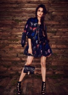 Color dress with jacket