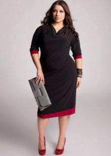 Dress for a full girl of small stature
