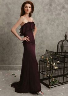 Brown dress