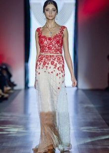 Flower dress-case sa sahig