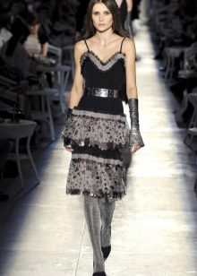 Chanel vintage dress na may straps