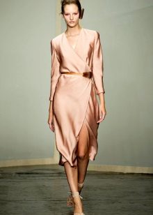 Damit na walang manggas Chiffon Midi