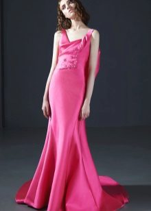 Pink dress mermaid