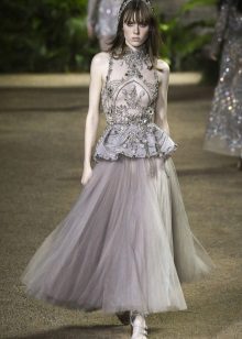 Elie Saab Spring-Summer 2016 Damit na may Basque