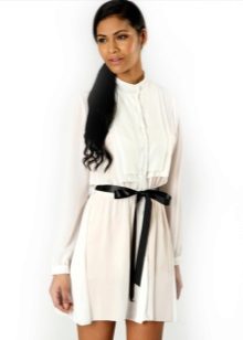 White tunic shirt