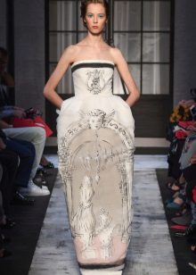 Baroque namamalaging damit na may naka-print