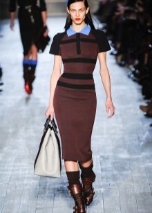 Sports knit dress