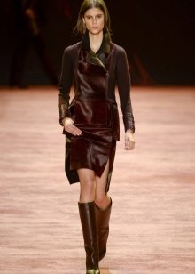 ชุดเดรสหนัง Autumn Sheath