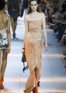 Cavalli strapless dress