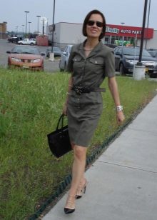 Militar Estilo Court Pumps