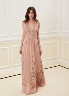 Ăn mặc theo phong cách boho buổi tối dài