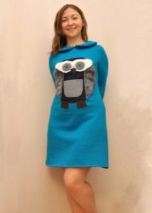 chân váy với appliqué