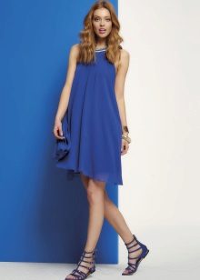 Summer dress for a teenager from chiffon