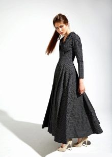 váy tối của poplin