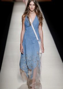 Ano ang magsuot ng isang denim dress sundress