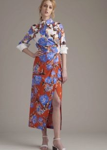 Midi dress sandals