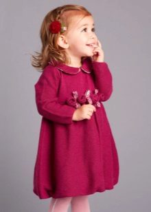 ชุดถักเทศกาลสำหรับสาว 5 ปี
