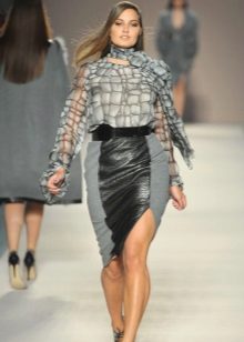 combo midi skirt for obese women
