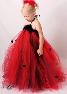 การตกแต่งของการแต่งกายของขน tulle