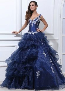 váy taffeta mềm mịn