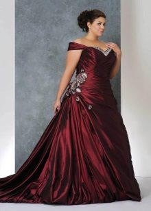 váy dạ hội làm bằng taffeta cho đầy đủ