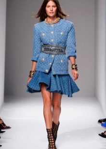 váy denim cho thời tiết lạnh