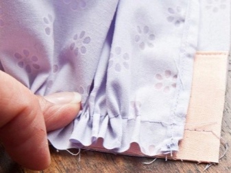 Dressing up frills sa damit - step 1