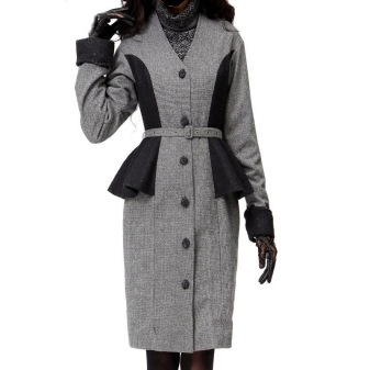 Coat with basky