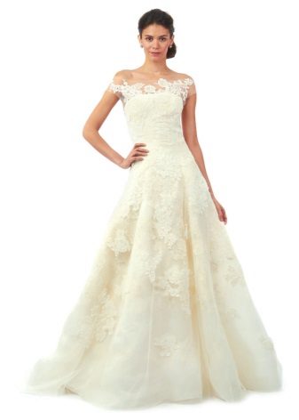 Váy cưới từ Oscar de la Renta
