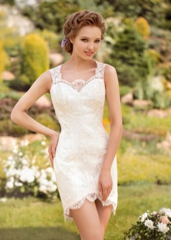 Váy cưới - một trassformer từ Papilio ngắn