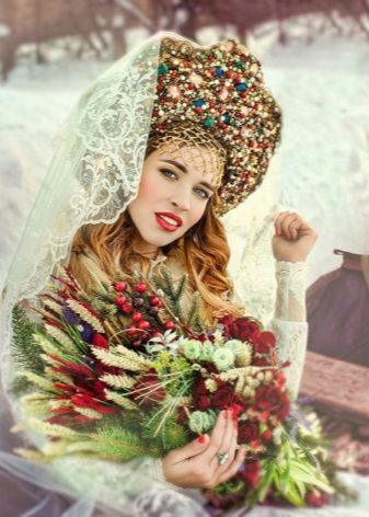 Kokoshnik แต่งงาน