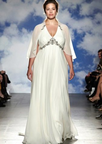 Wedding dress for empire fulls