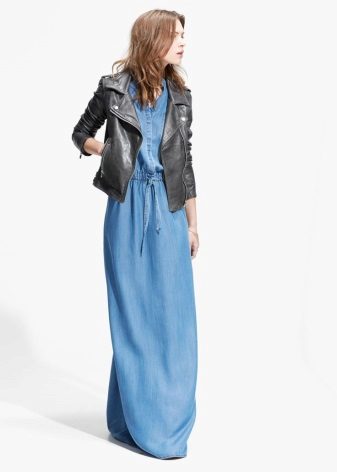 Áo khoác ngoài cho váy denim
